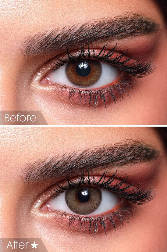Green Olive – Colored Contact Lenses