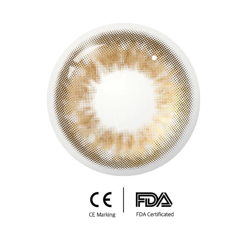 Natural Hazel – Colored Contact Lenses