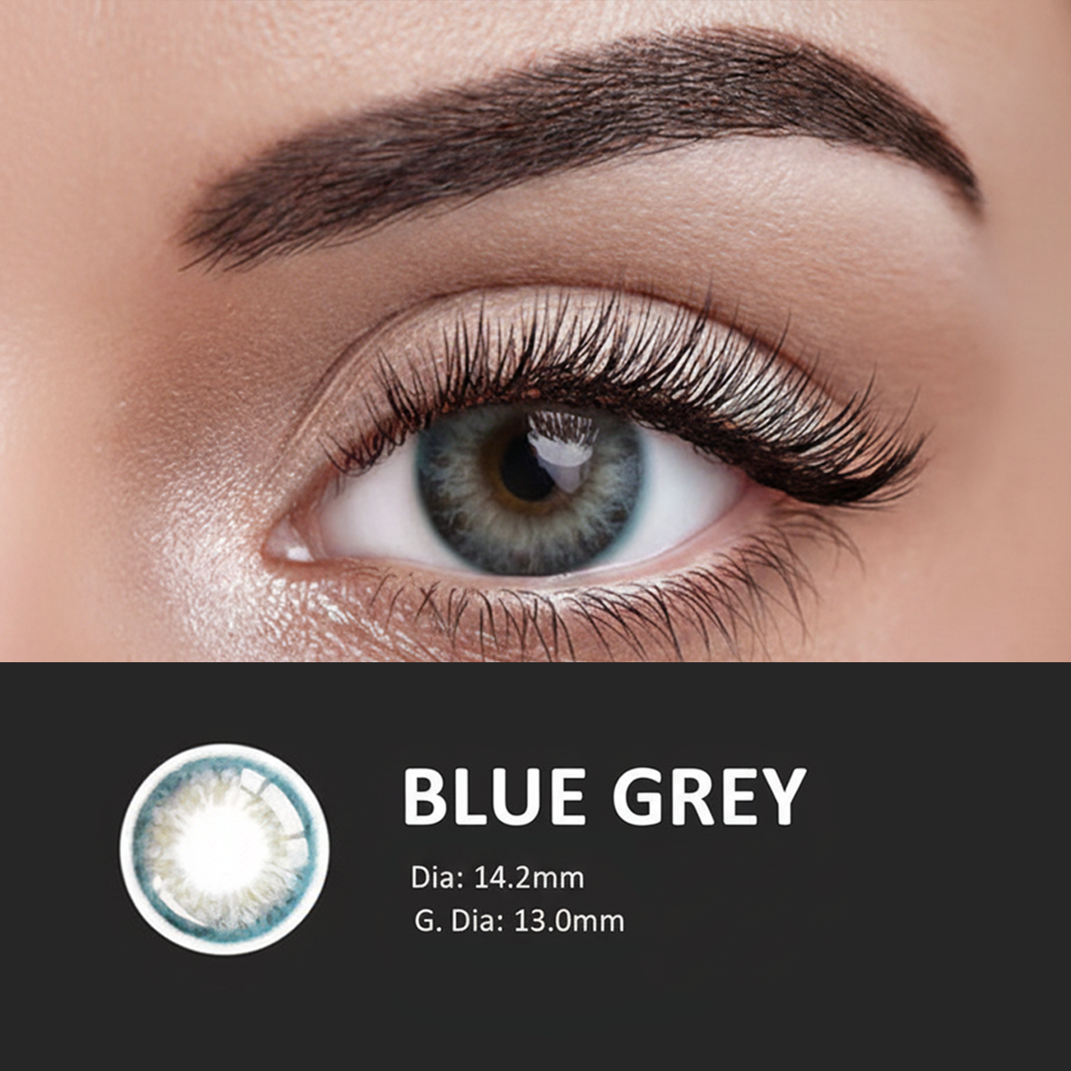 Blue Grey – Colored Contact Lenses
